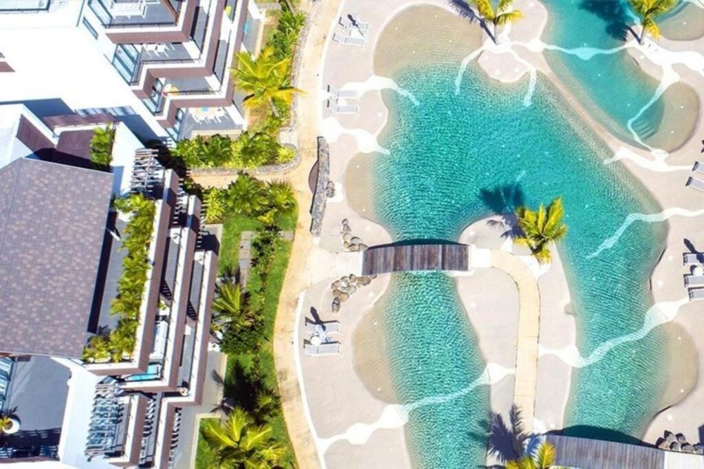 Wonderful Mont Choisy Flat, Huge Lagoon Pool Exterior foto