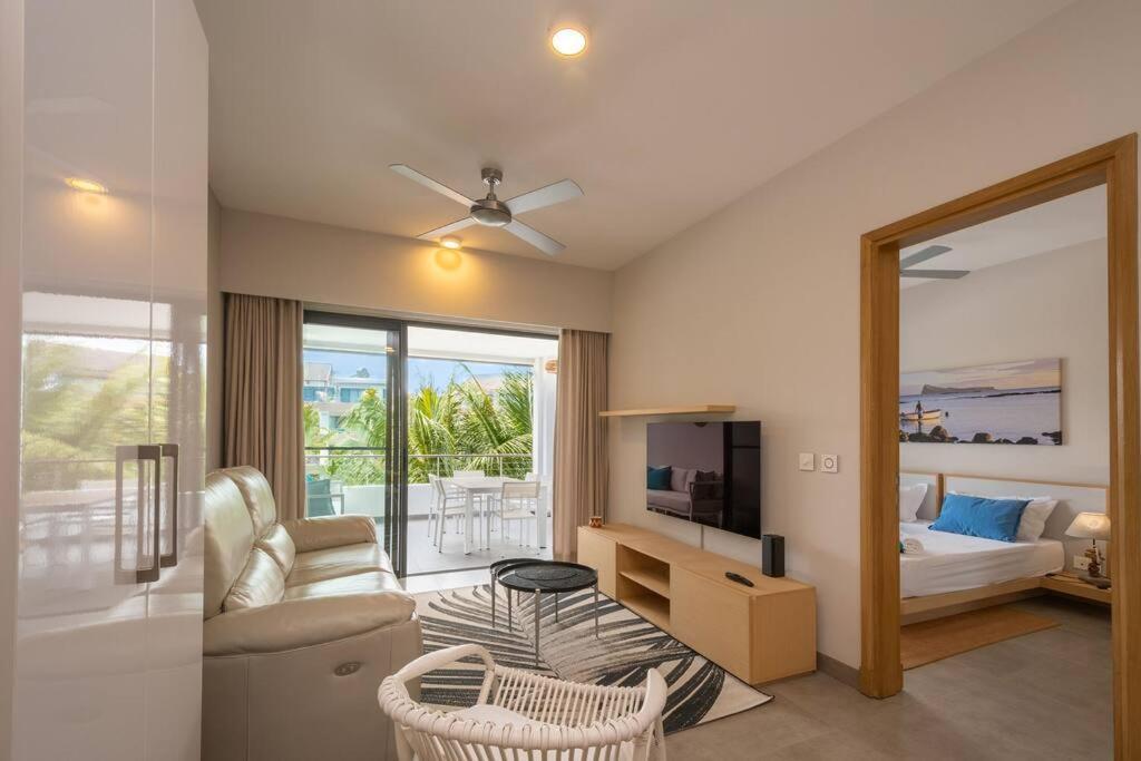 Wonderful Mont Choisy Flat, Huge Lagoon Pool Exterior foto