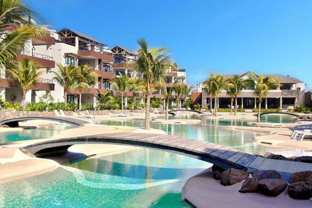 Wonderful Mont Choisy Flat, Huge Lagoon Pool Exterior foto